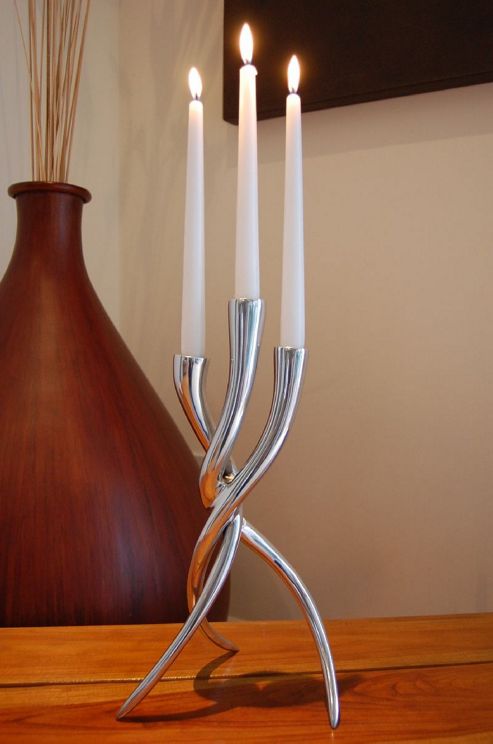 Image of Katigi Designs Aluminium Tripod Candle Holder