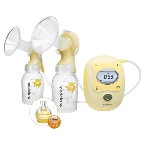 Image of Medela Freestyle Double Electric Breastpump With Calma