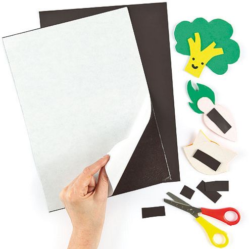 Image of A4 Magnetic Self-adhesive Sheets (pack Of 2)