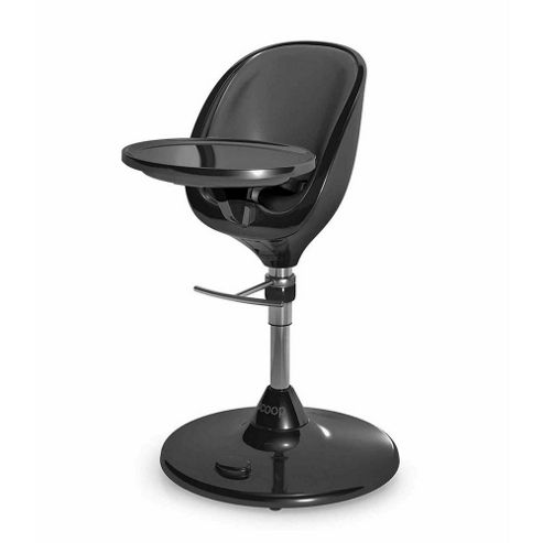 Image of Brother Max Scoop Black Highchair + Seat Insert (charcoal)