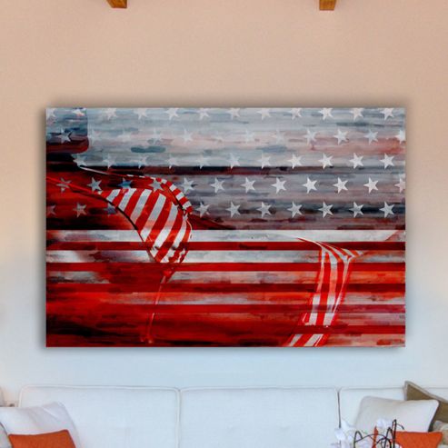 Image of Parvez Taj Manhattan Beach Canvas Wall Art - 61 Cm H X 91 Cm W X 5 Cm D