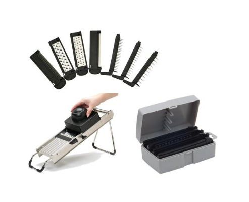 Image of Master Class Stainless Steel Mandoline Set Kcmcmando
