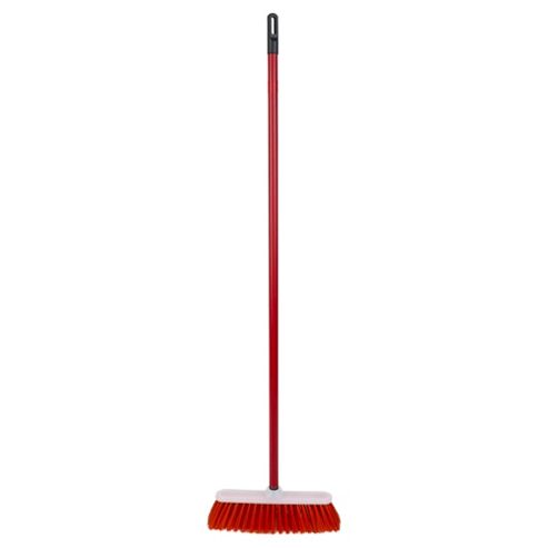 Image of Tesco Basics Soft Indoor Broom Red