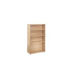 Office Sense Bookcases - Beech - 160cm H x 95.2cm W x 40cm D