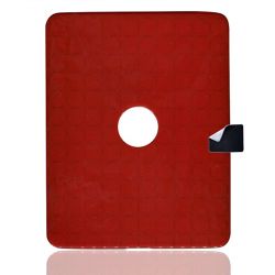 Apple iPad 2 U-bop gSHELL Tough All-Body Case & StampWIPE, Smoke Red