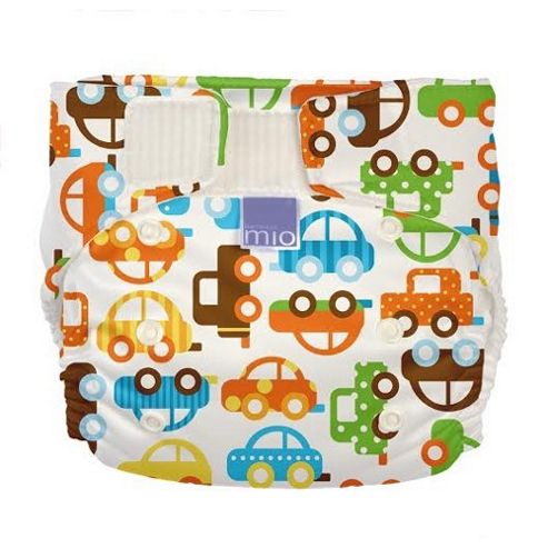 Image of Bambino Mio Miosolo All-in-one Nappy (traffic Jam)