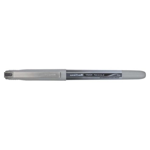 Image of Uni-ball Vision Needle Rollerball Pens, Black, 12 Pack