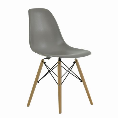 Image of Eames Dsw Replica Dining Chair Latte