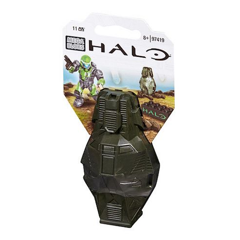 Image of Mega Bloks Halo Metallic Series Green Figure