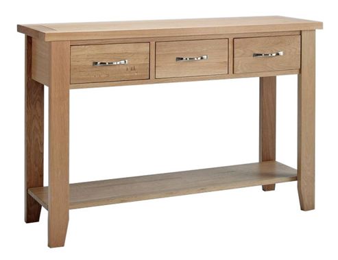 Image of Sherwood Oak Large Console Table