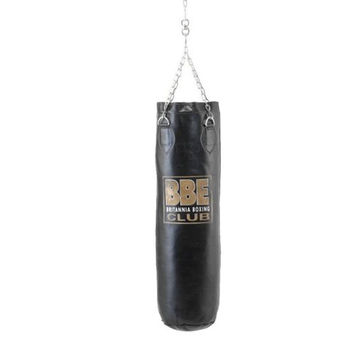 Image of Bbe Leather Club Punch Bag With Chain
