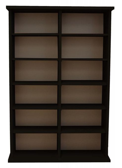 Image of Vcm Ronul Cd / Dvd Tower - Black