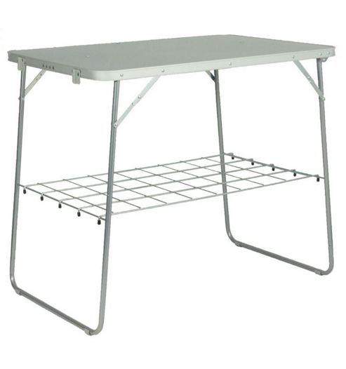 Image of Vango Galley Lightweight Table With Carry Bag Silver