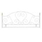 Seetall Metal Headboard - Double