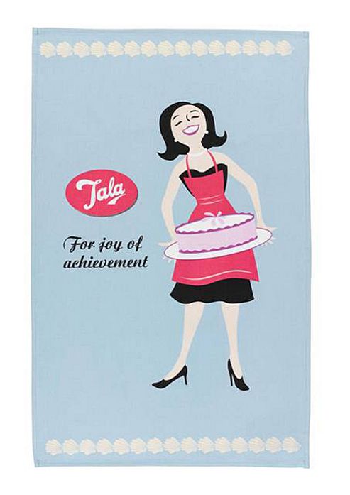 Image of Tala Retro For The Joy Of Achievement Design Tea Towel