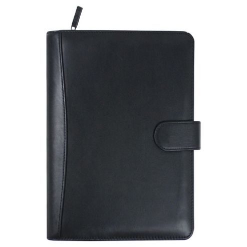 Image of Collins Rochester A6 Premium Leather Pocket Organiser, Black