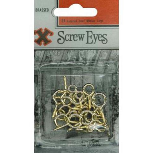 Image of Fred Aldous X 24 Screw Eyes
