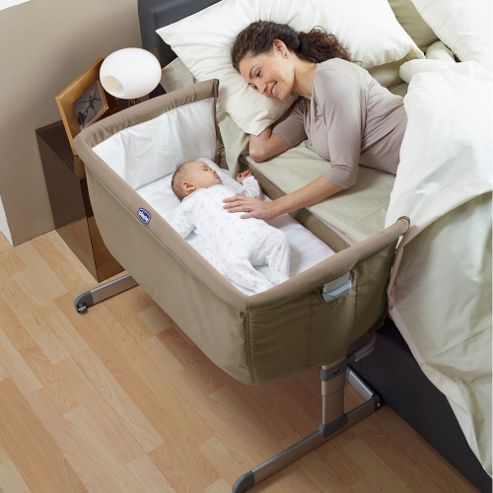 Image of Chicco Next2me Co-sleeping Crib (dove Grey)