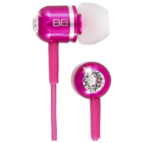 Image of Bassbuds Inear Headphones W/mic Pink