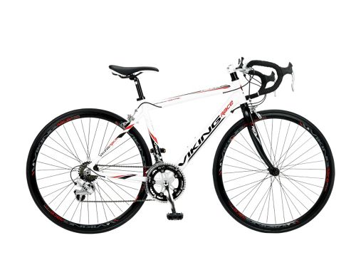 Image of 59cm Viking Mistral 14 Speed 700c Wheel Gents, White/red