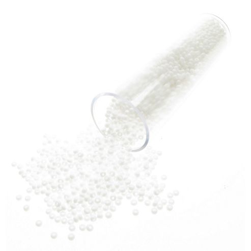 Image of T02/41 White Opaque Seed Beads 35g