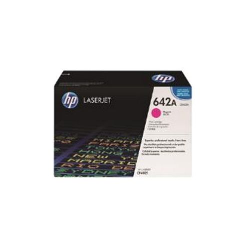 Image of Hp 642a Laserjet Toner Cartridge -magenta