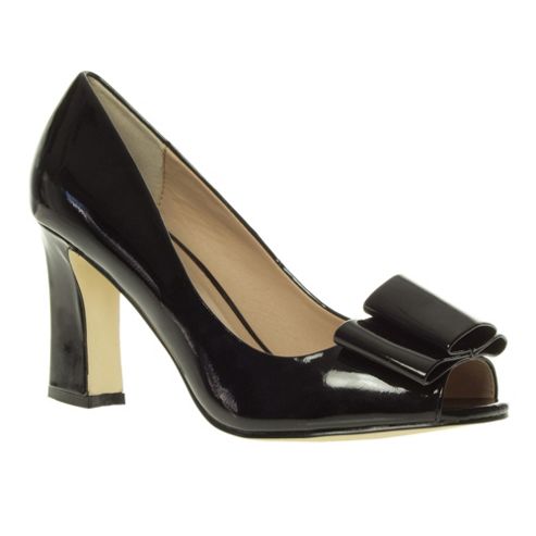 ... Patent Block Heel Court Shoes from our High Heels range - Tesco