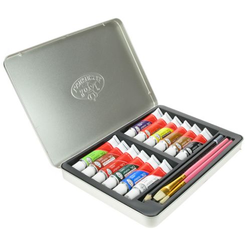 Image of Royal Tin Sets - Oil Painting