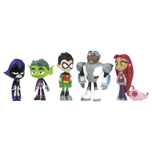 Image of Teen Titans Deluxe Six Pack Minifigures