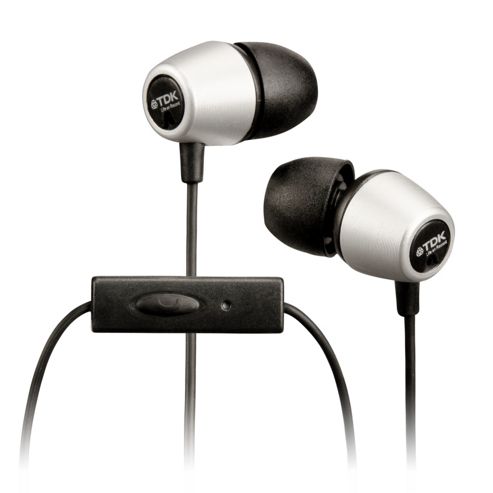 Image of Tdk Ip200 In-ear Earphones - Light Gray