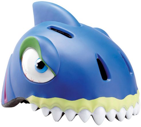 Image of Crazy Stuff Childrens Helmet, Blue Shark S/m