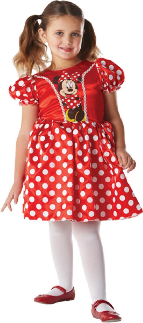Image of Minnie Mouse Red Classic - Child Costume 5-6 Years