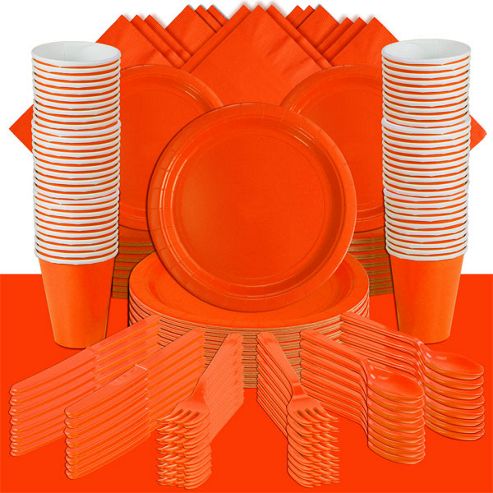 Image of Orange Party Pack For 100