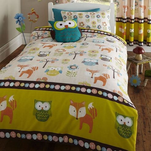 Image of Woodland Creatures, Single Bedding