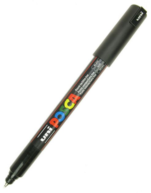 Image of Uni Pc-1mr Posca Marker Ultra Fine Black