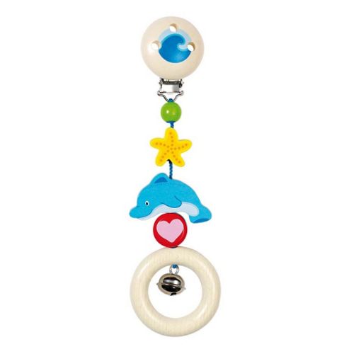 Image of Heimess 735580 Wooden Clip On (dolphin)