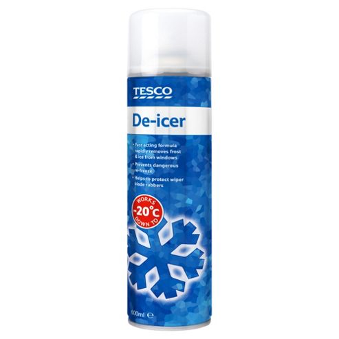 Image of Tesco De-icer 600ml - Improved Specification