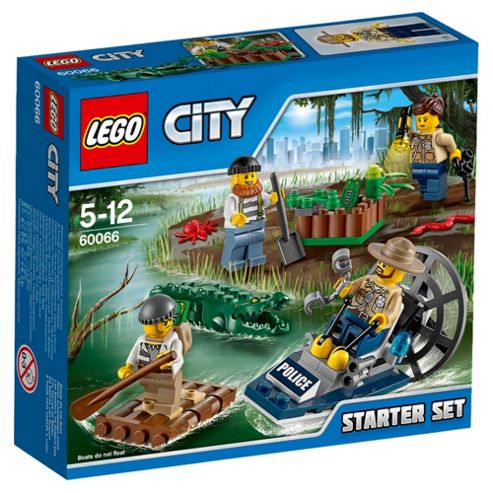 Image of Lego City Swamp Police Sta Rter Set 60066
