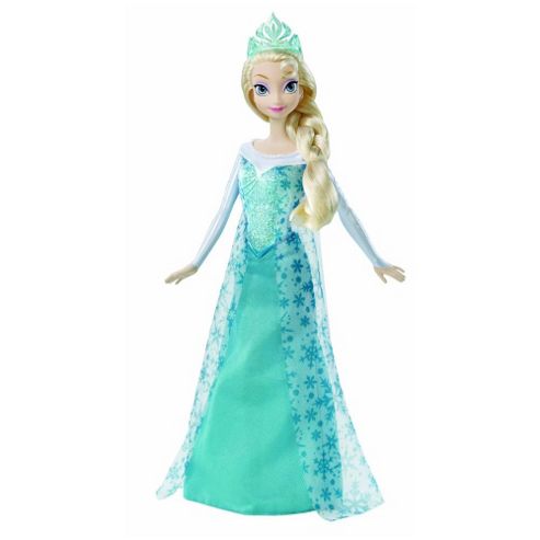 Image of Disney Frozen Sparkle Princess Elsa Doll