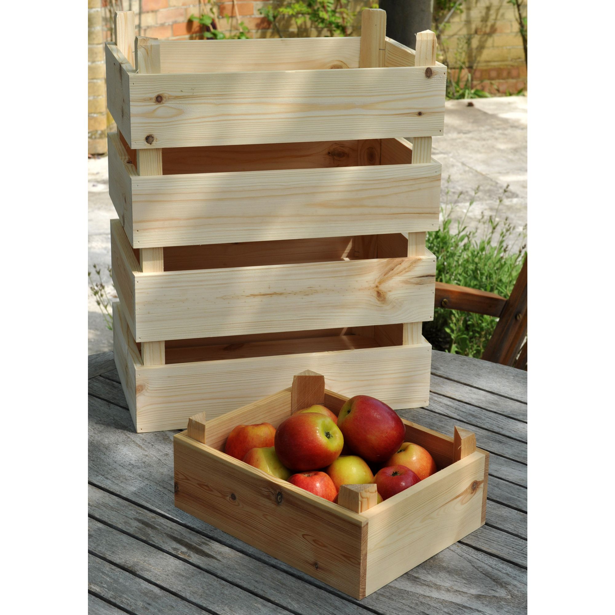 Pine storage box Pine storage box