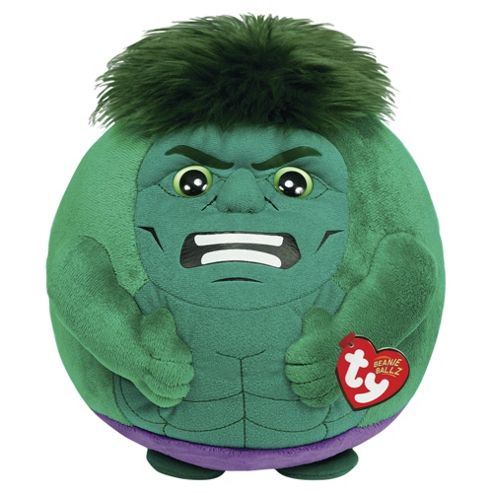Image of Ty Marvel Hulk 8" Beanie Ballz