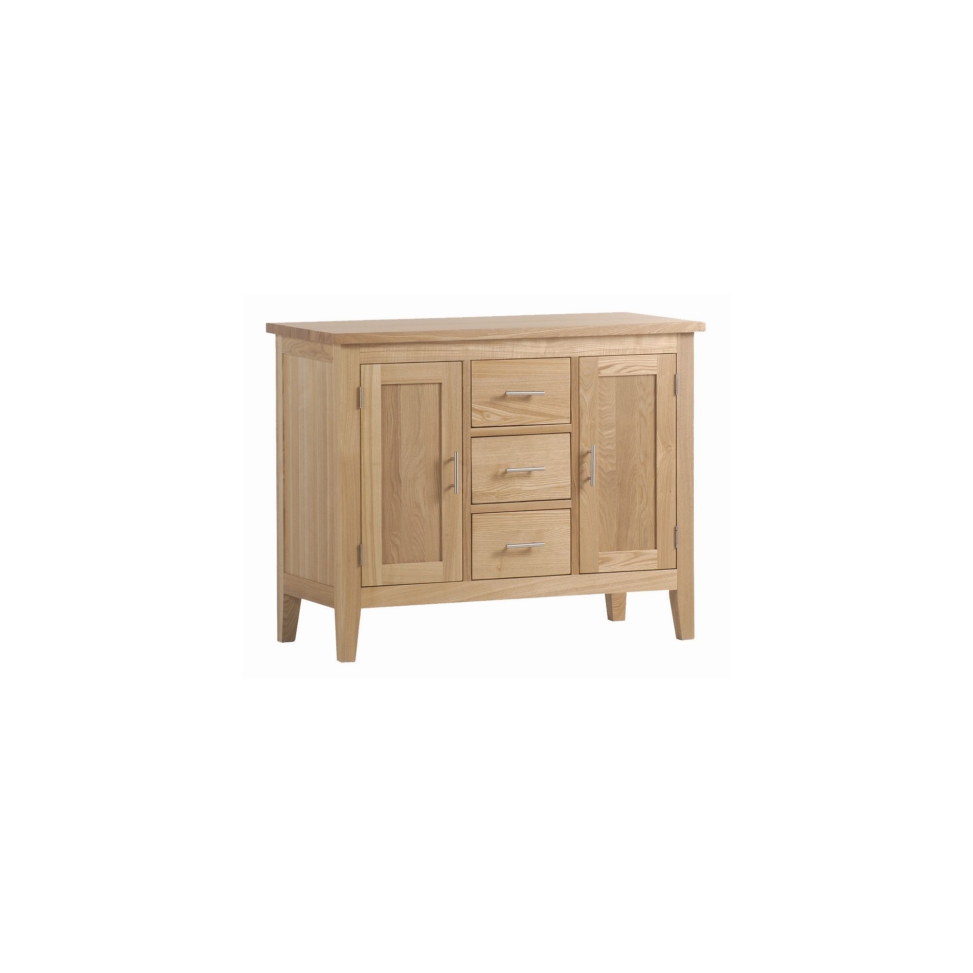 Kelburn Furniture Carlton Ash 2 Door Sideboard with 3 Drawers at Tesco Direct