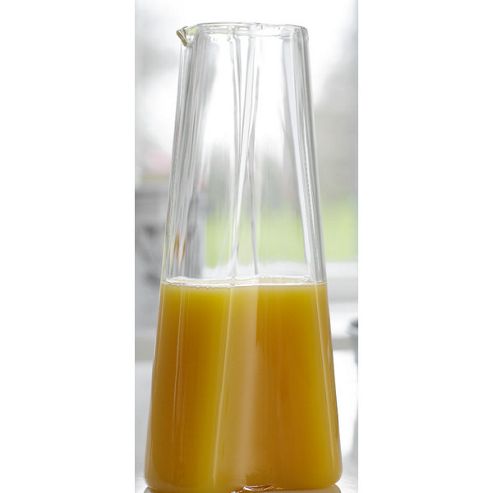 Image of Steel Function 1l Tower Glass Pitcher