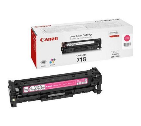 Image of Canon 718 Toner Cartridge - Magenta