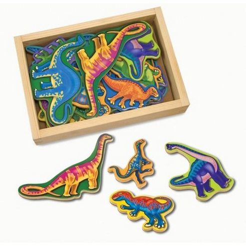 Image of Magnetic Wooden Dinosaur - Melissa & Doug