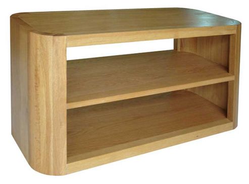 Image of Ultimum Durham Oak Ud42 Straight Tv Stand
