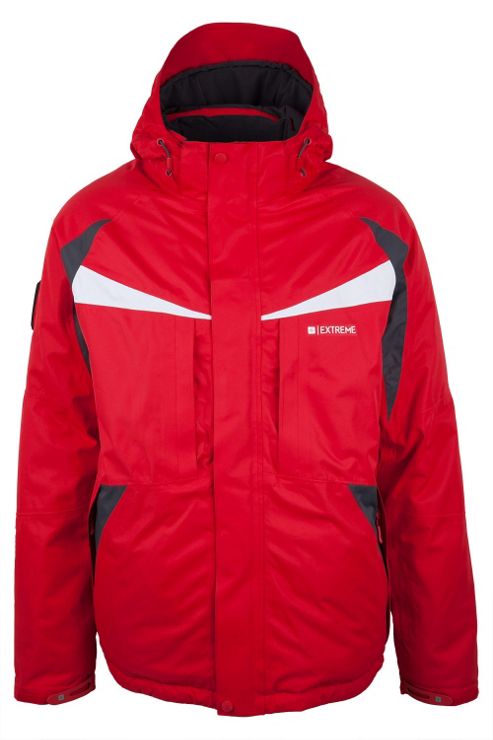 Image of Squaw Extreme Mens Waterproof Warm Snowboarding Skiing Winter Ski Jacket Coat - Red