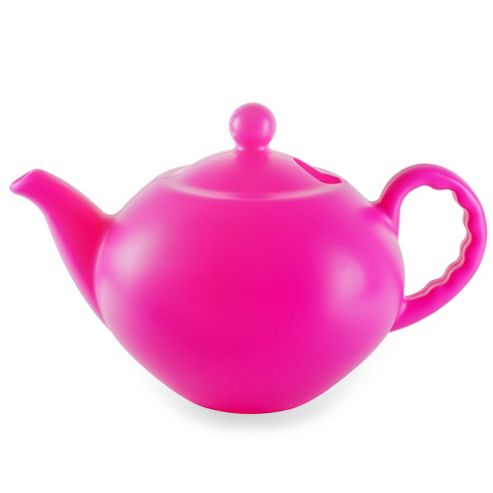 Image of Large Bright Pink Teapot 7.5l Garden Watering Can
