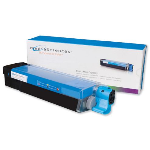 Image of Media Sciences Oki 42127407 Toner Cartridge - Cyan