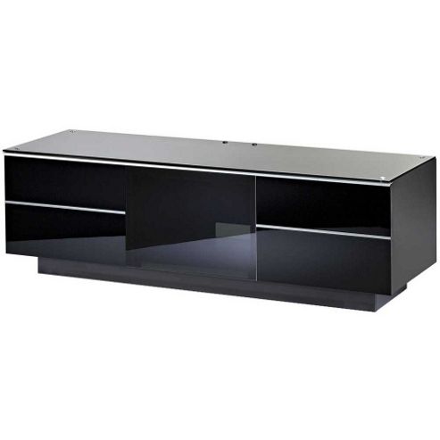 Image of Uk-cf Ultimate Black Tv Stand For Up To 65 Inch Tvs